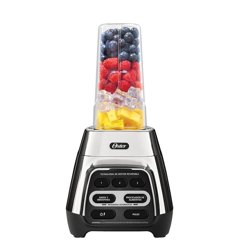 LICUADORA OSTER BLSTPYG1311NBG TECNOLOGÍA REVERSIBLE Y VASO BLEND-N-GO 1.5LTS - 2