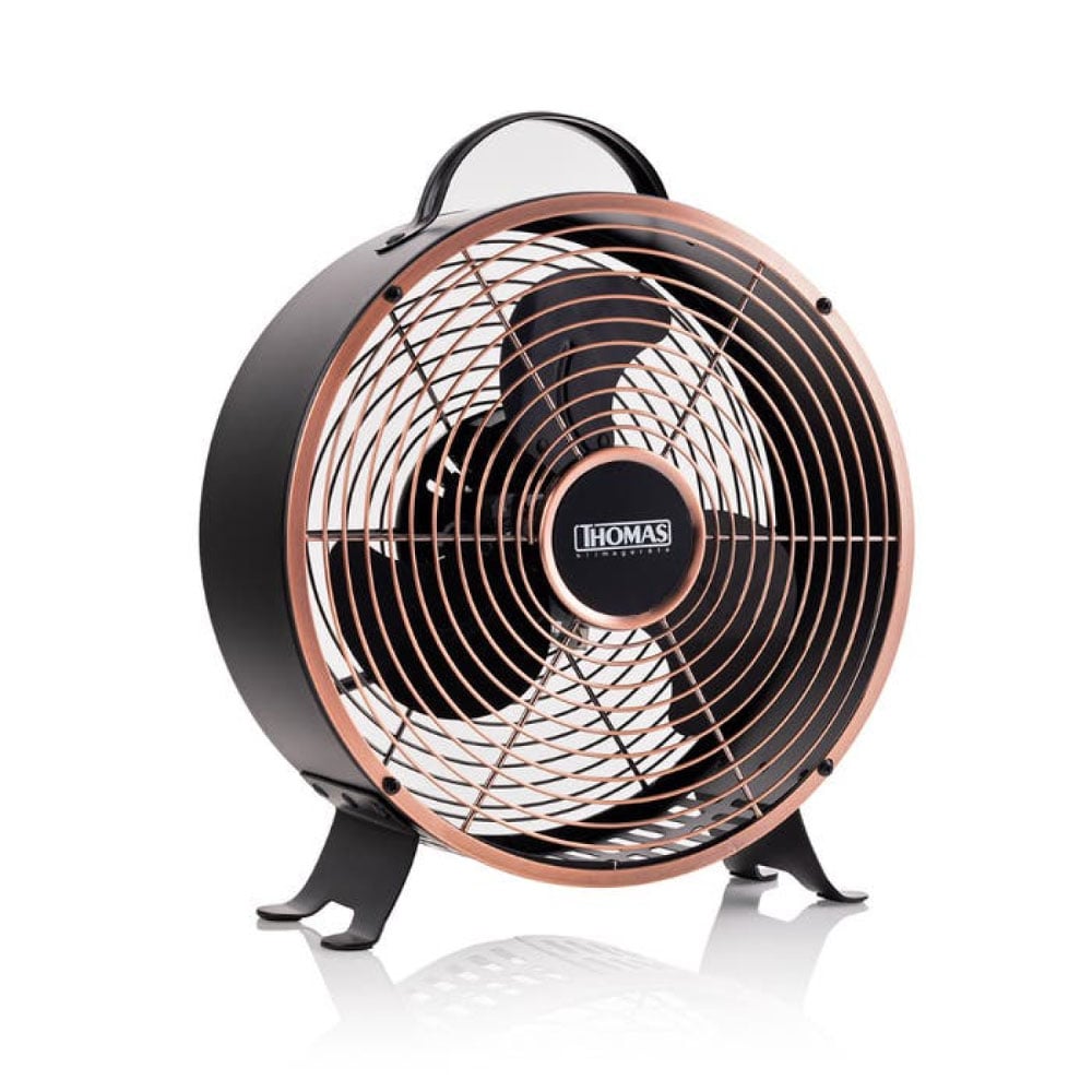 VENTILADOR RETRO THOMAS TH08NM BRONCE DE 8' CON 2 VELOCIDADES - 2