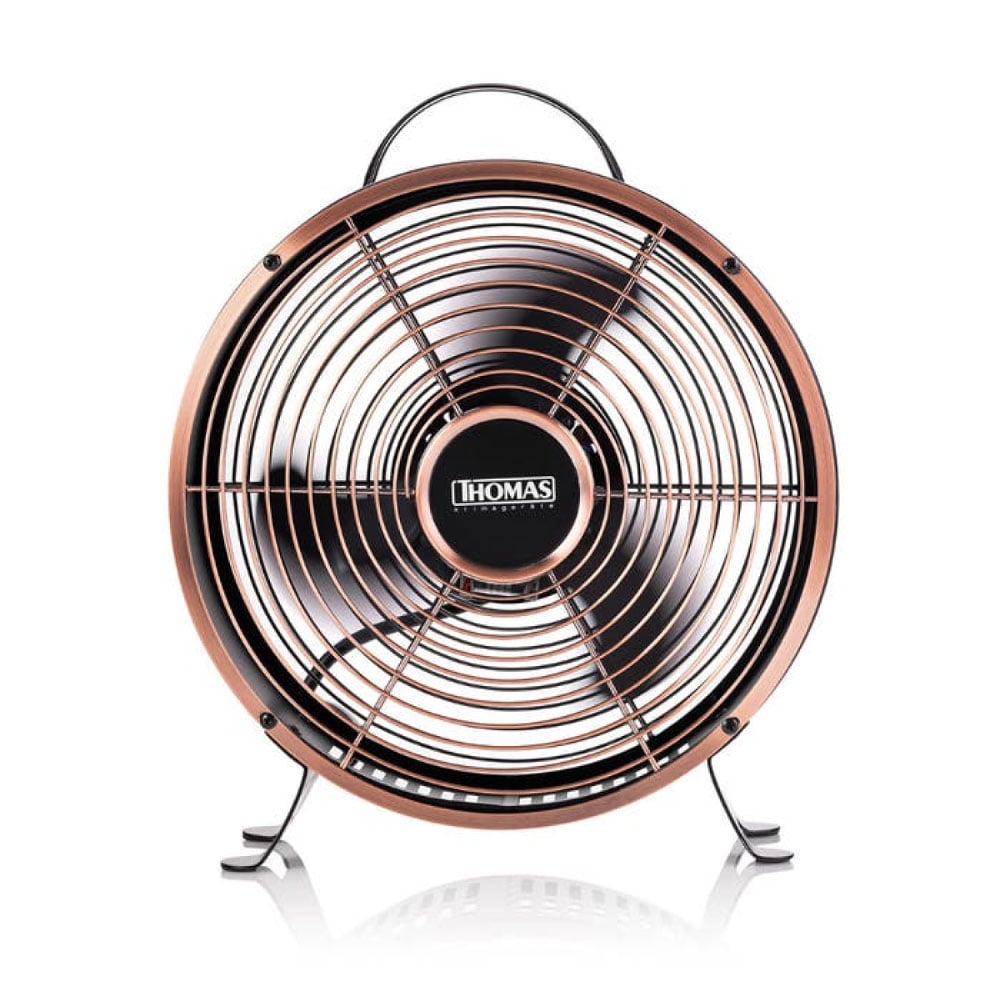VENTILADOR RETRO THOMAS TH08NM BRONCE DE 8' CON 2 VELOCIDADES - 5