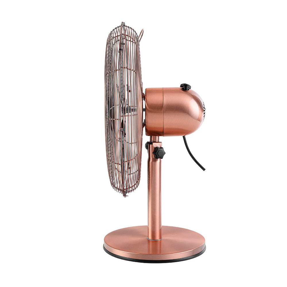VENTILADOR RETRO THOMAS TH16CM COBRE DE 16' CON 3 VELOCIDADES - 5