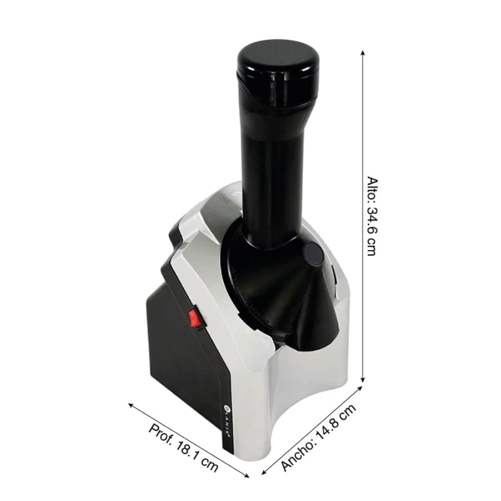 MÁQUINA PARA HACER HELADO DE FRUTA BLANIK BFFM024 200W - 3