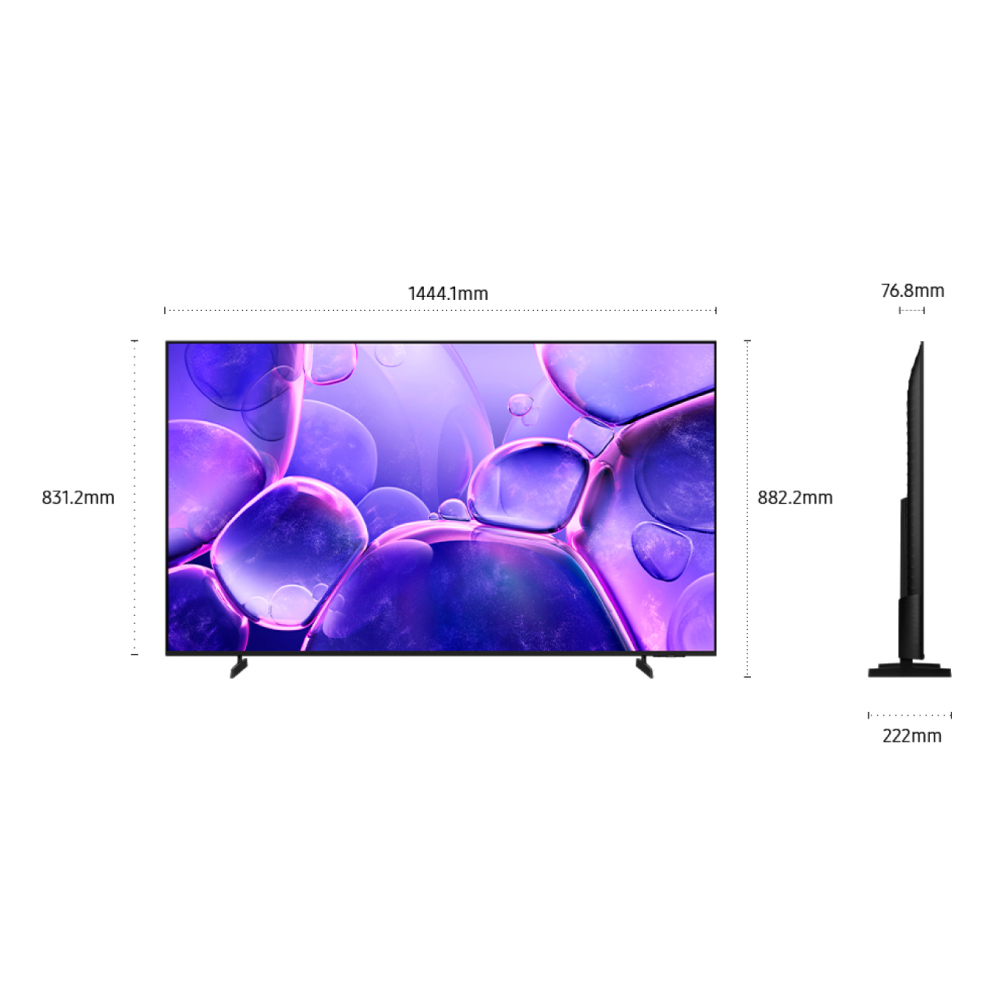 TELEVISOR SAMSUNG UN65U8000FGXPE 65' CRYSTAL 4K UHD SMART TV - 4