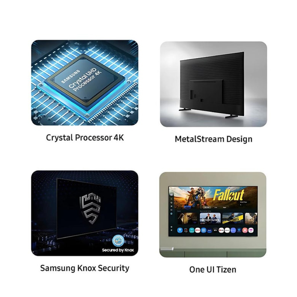 TELEVISOR SAMSUNG UN65U8000FGXPE 65' CRYSTAL 4K UHD SMART TV - 5