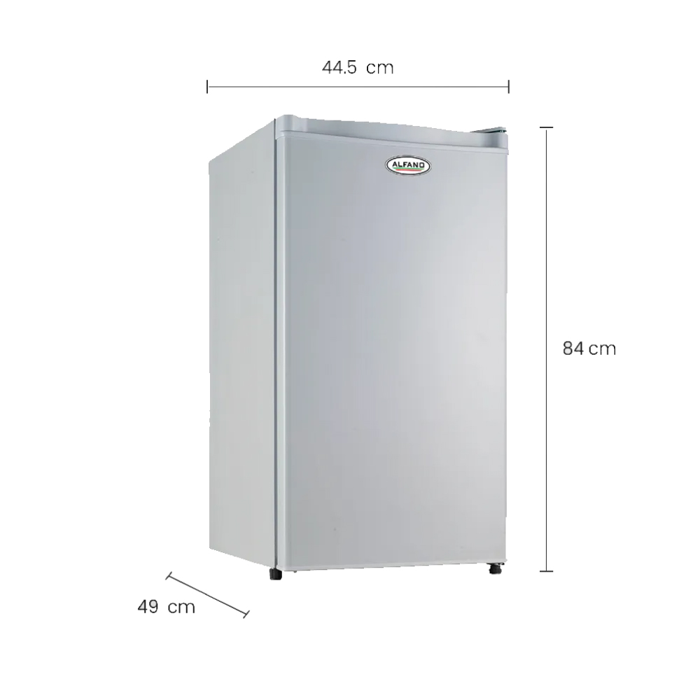 FRIGOBAR ALFANO BC96ODS 91LITROS 41DB 84CM COLOR GRIS - 3