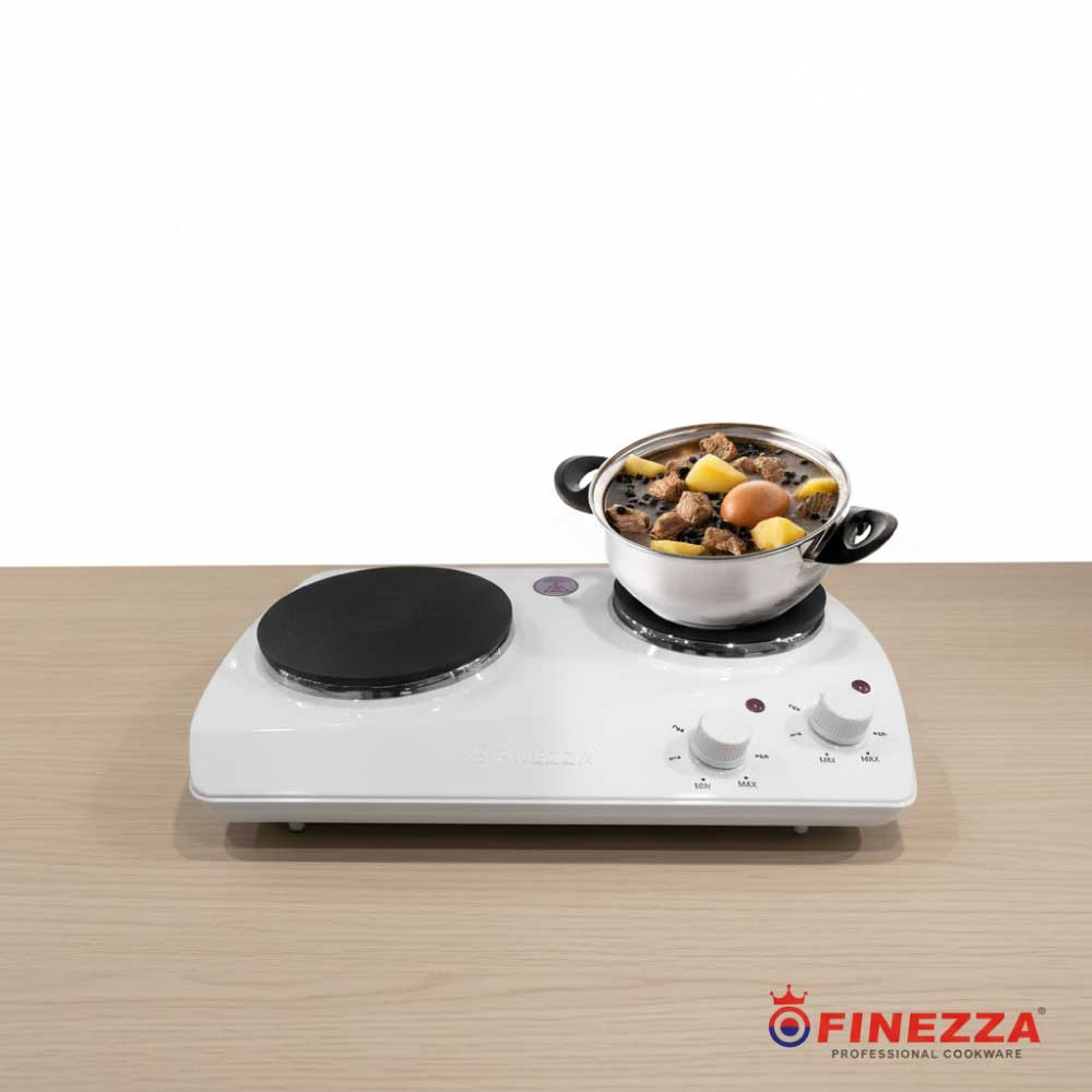 COCINA ELÉCTRICA FINEZZA FZ-203D3B 2 HORNILLAS - 2