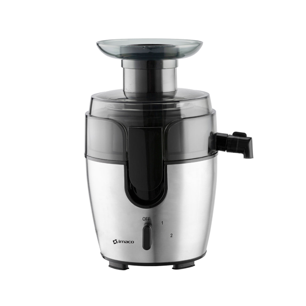 EXTRACTOR DE JUGO IMACO JE600 ACERO INOX 600 WATTS - 1