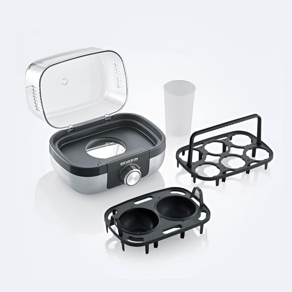 COCEDOR DE HUEVOS SEVERIN EK-3169 DE ACERO INOXIDABLE MULTIUSO - 5