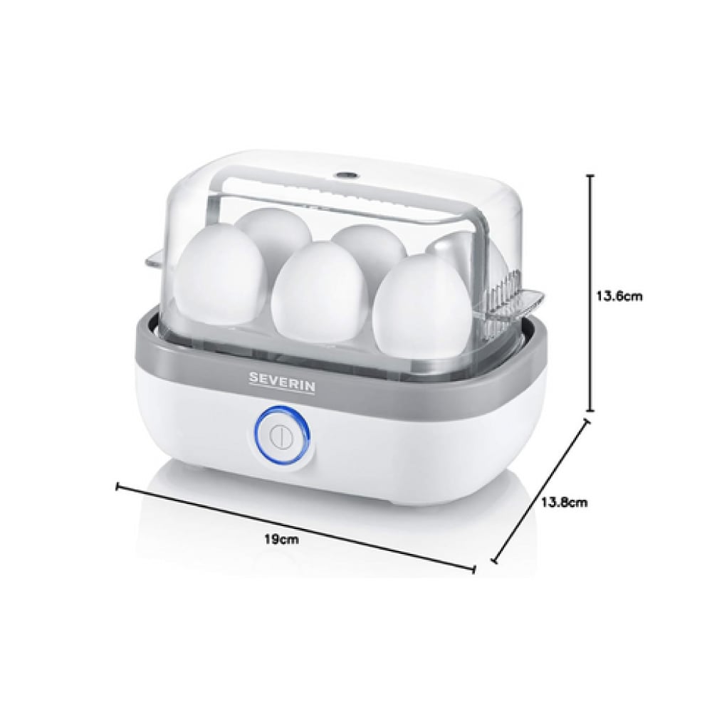 COCEDOR DE HUEVOS SEVERIN EK-3164 BLANCO - 2