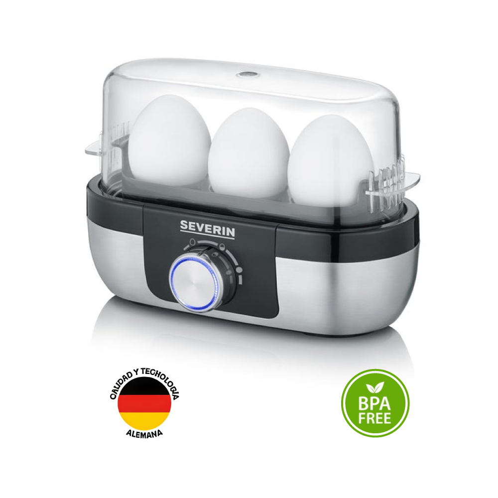 COCEDOR DE HUEVOS SEVERIN EK-3163 PORTÁTIL - 1