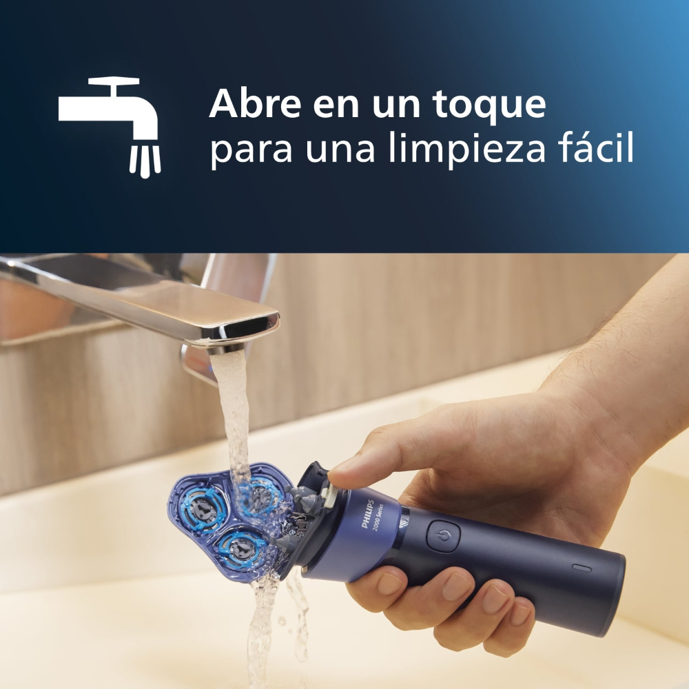 AFEITADORA PHILIPS S2885-02 6D INALÁMBRICA ANTICORROSIVA CARGA 1 HRA - 4
