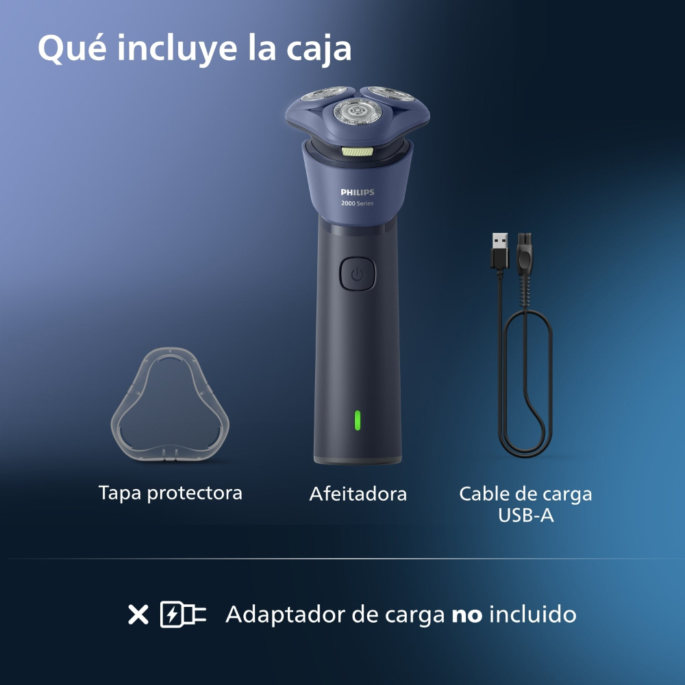 AFEITADORA PHILIPS S2885-02 6D INALÁMBRICA ANTICORROSIVA CARGA 1 HRA - 5
