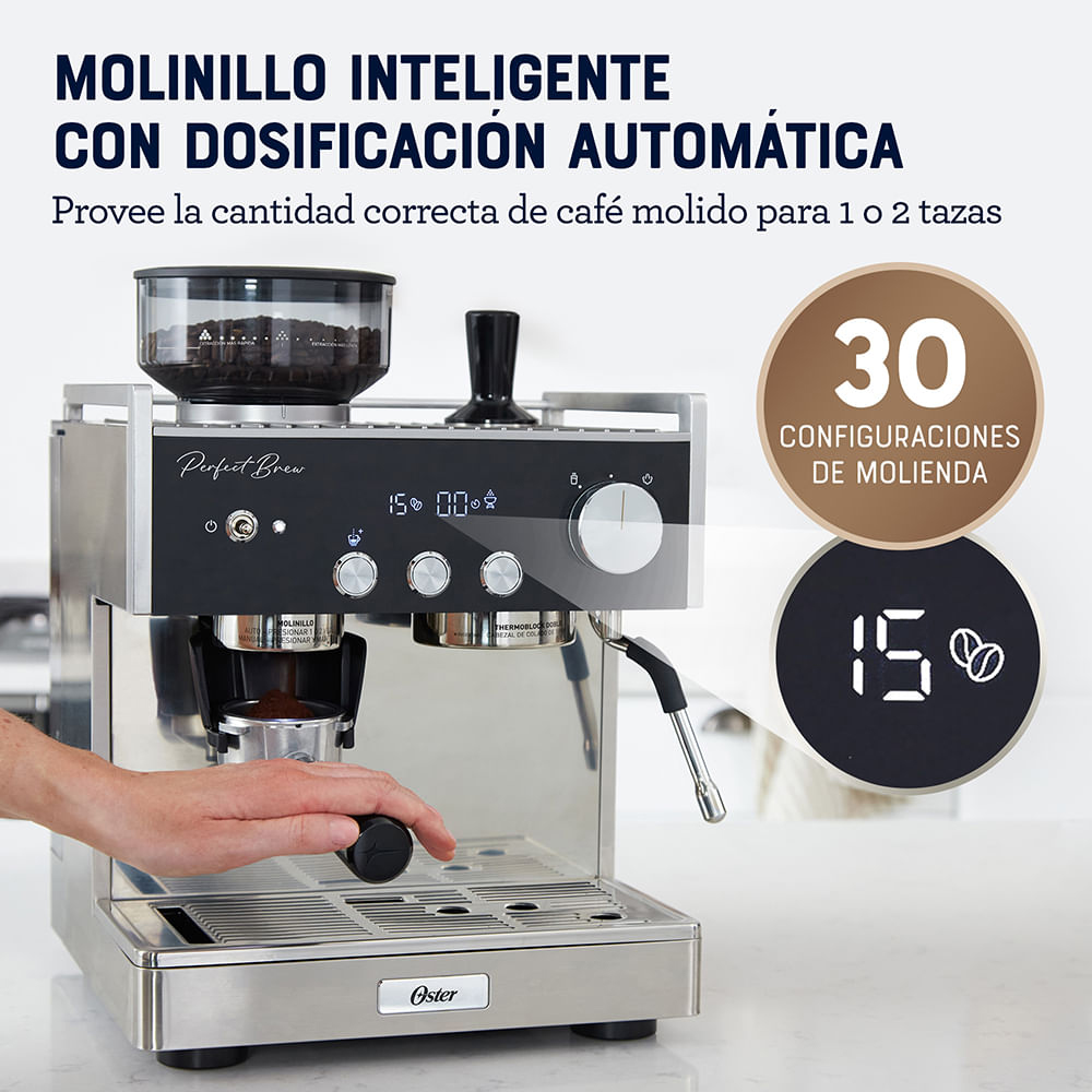 Cafetera Espresso Oster BVSTEM7400-053 Perfect Brew - 5