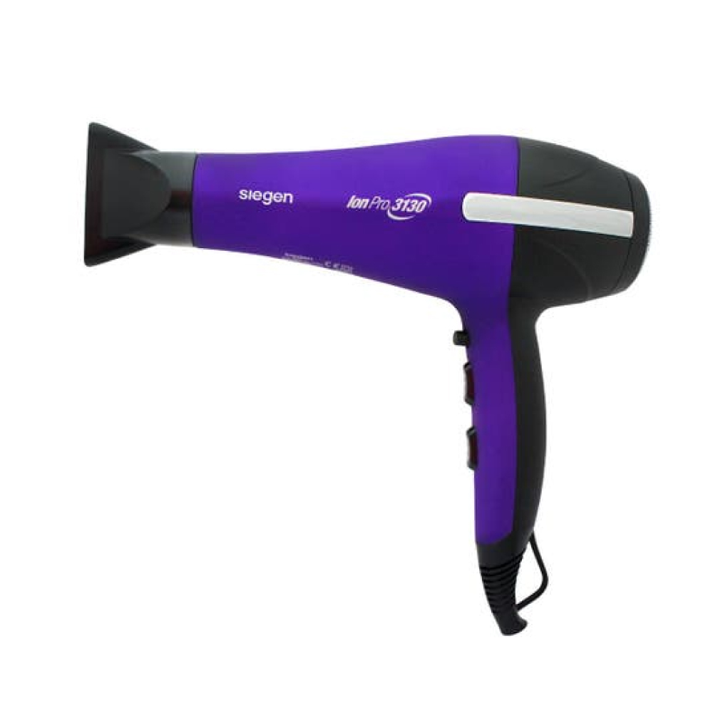 SECADORA DE CABELLO SIEGEN SG-3130M PURPLE POWER 2200W - 1