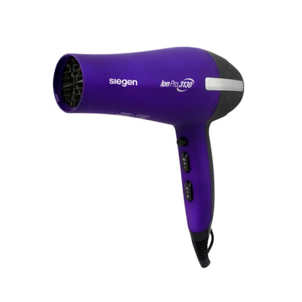 SECADORA DE CABELLO SIEGEN SG-3130M PURPLE POWER 2200W - 4