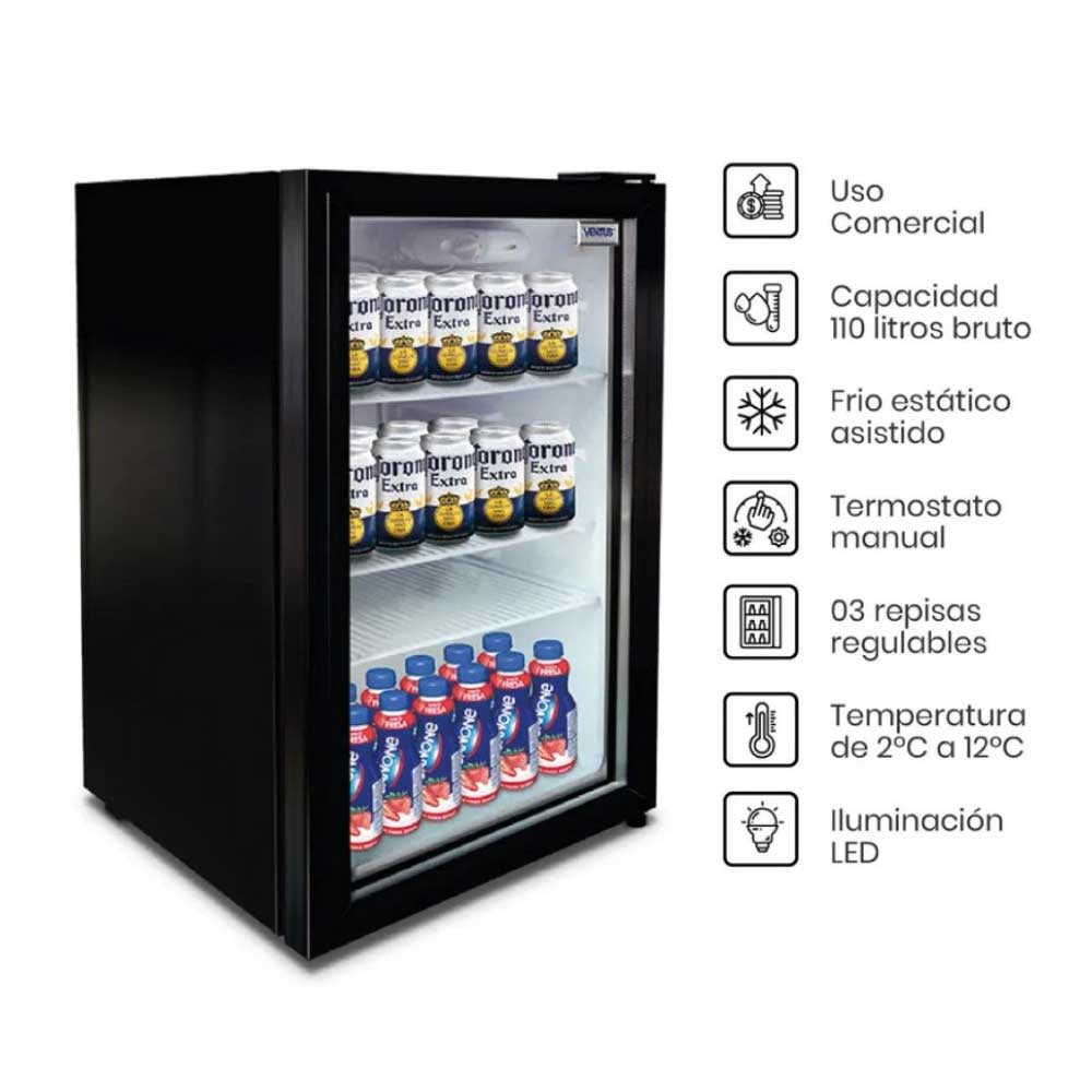 VISICOOLER VENTUS LG-100 1 PUERTA 92L - 1