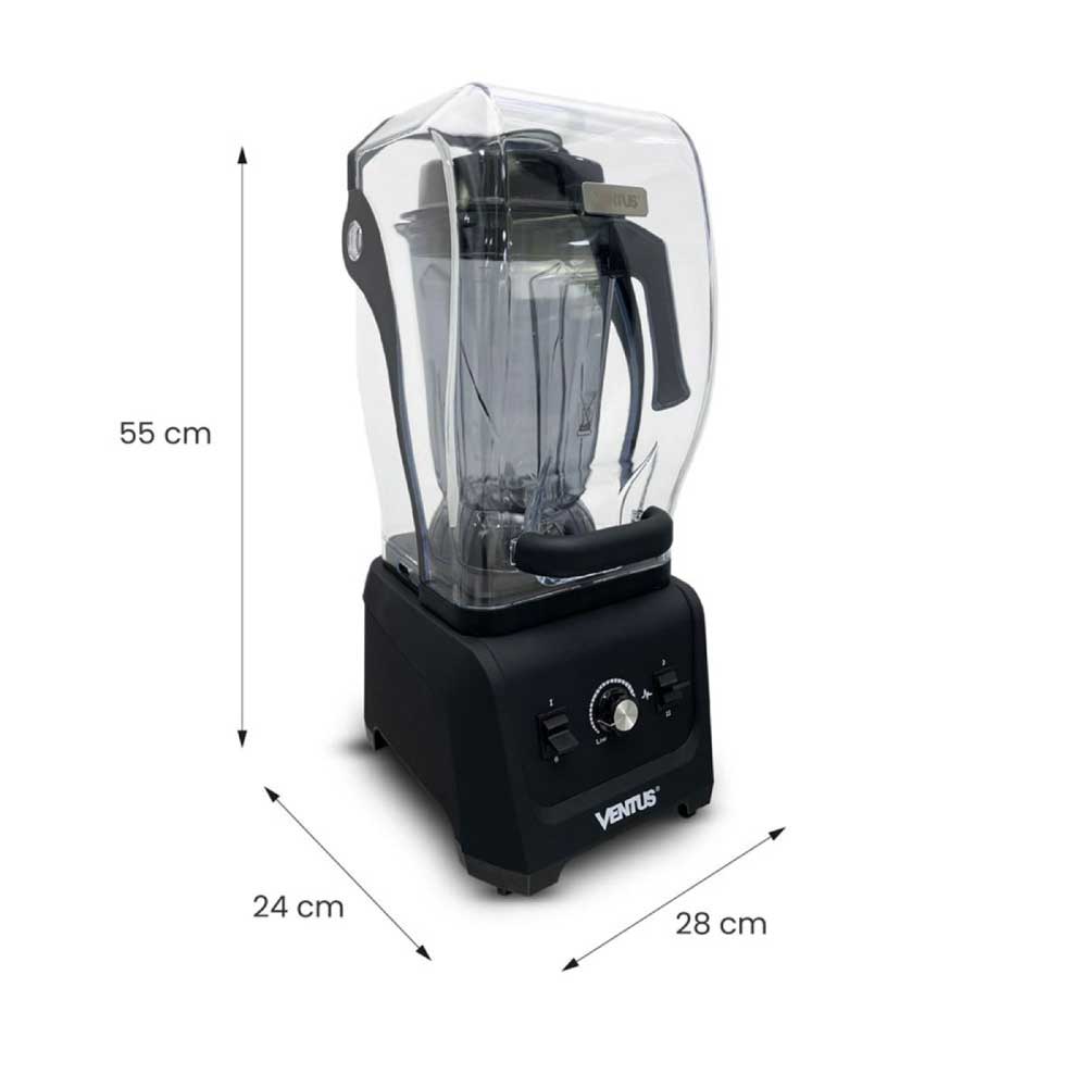 LICUADORA SEMI-INDUSTRIAL VENTUS VL1380-C-V2.5 ENCAPSULADA 2.5L - 2