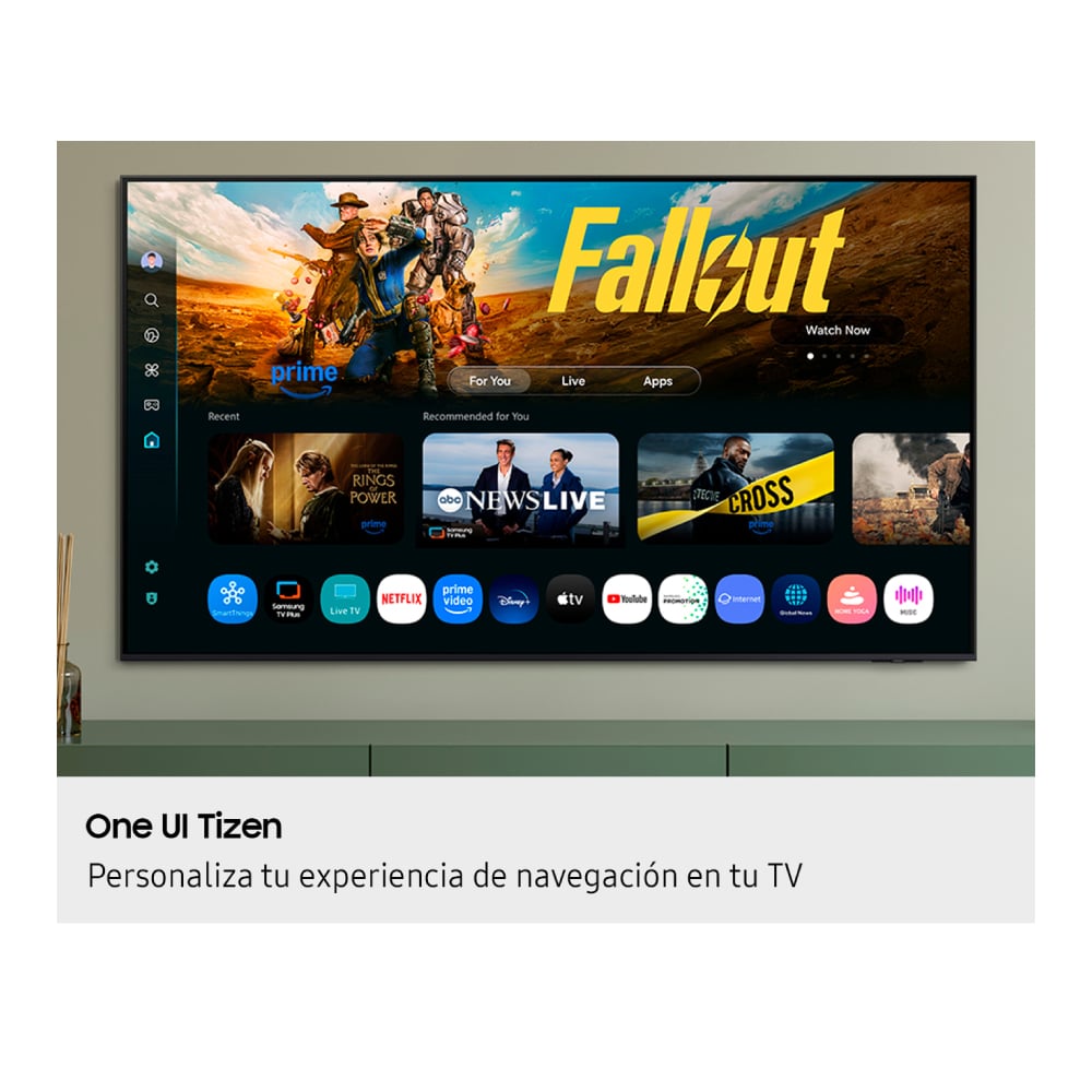 TELEVISOR SAMSUNG UN75U8000FGXPE SMART TV 75' CRYSTAL 4K UHD - 5