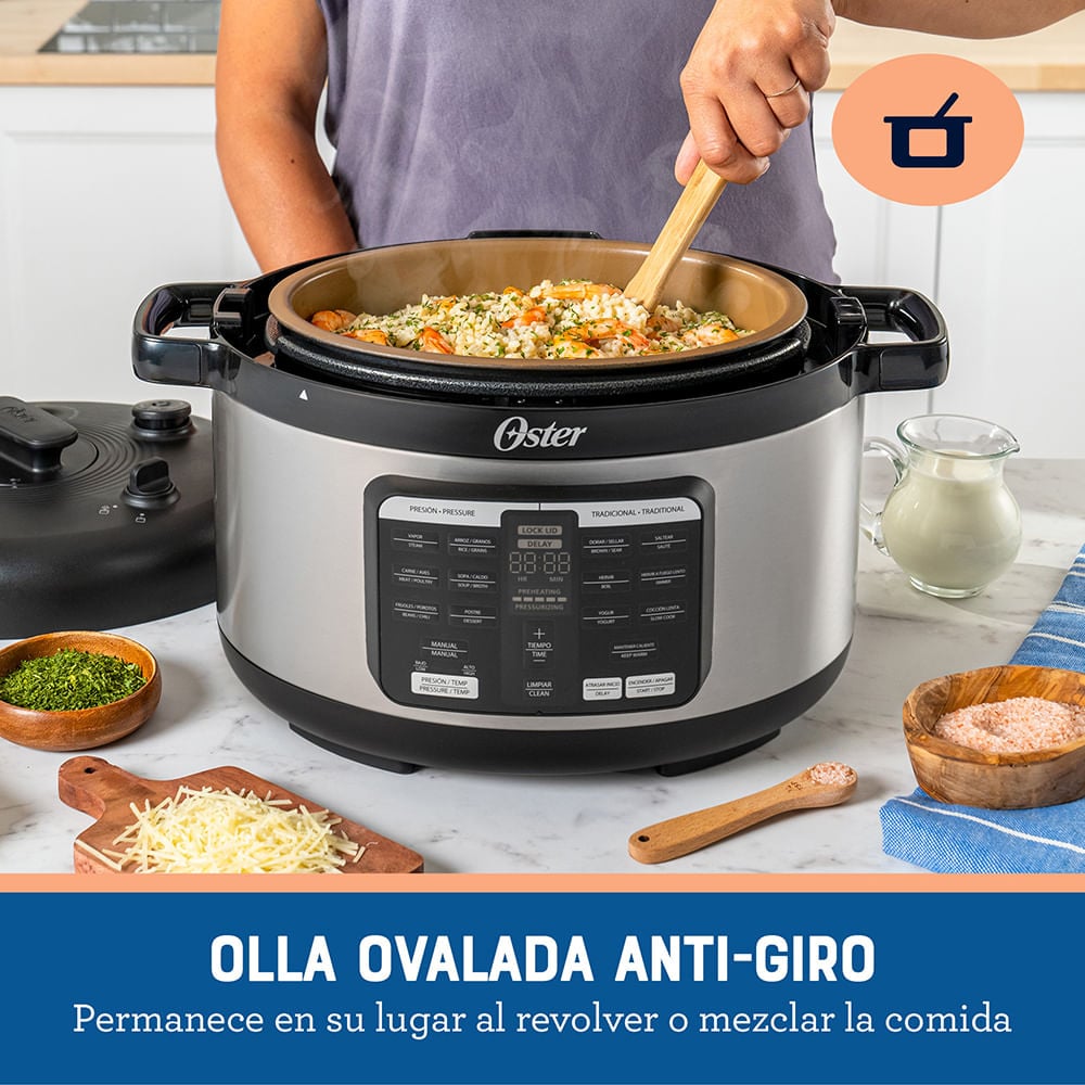 MULTIOLLA OVALADA RÁPIDA OSTER CKSTPCECOV57-053 DE 5.7LTS 1000W - 2