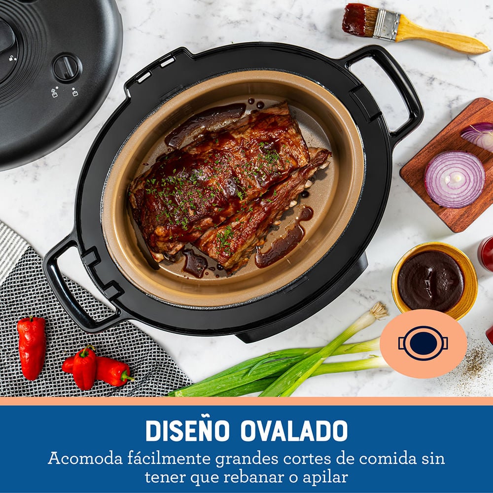 MULTIOLLA OVALADA RÁPIDA OSTER CKSTPCECOV57-053 DE 5.7LTS 1000W - 3
