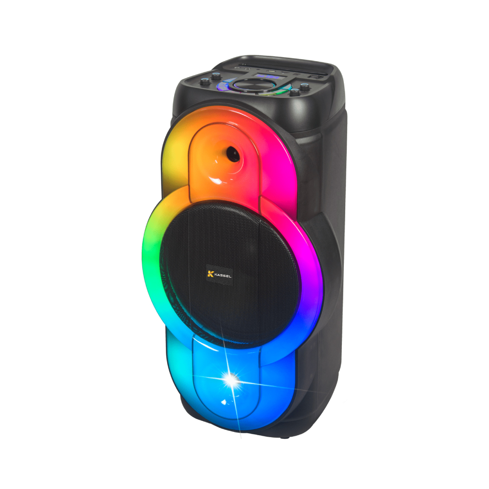 PARLANTE PORTÁTIL KASSEL K1214 DE 12 USB, TF, BT, TWS, FM - 2