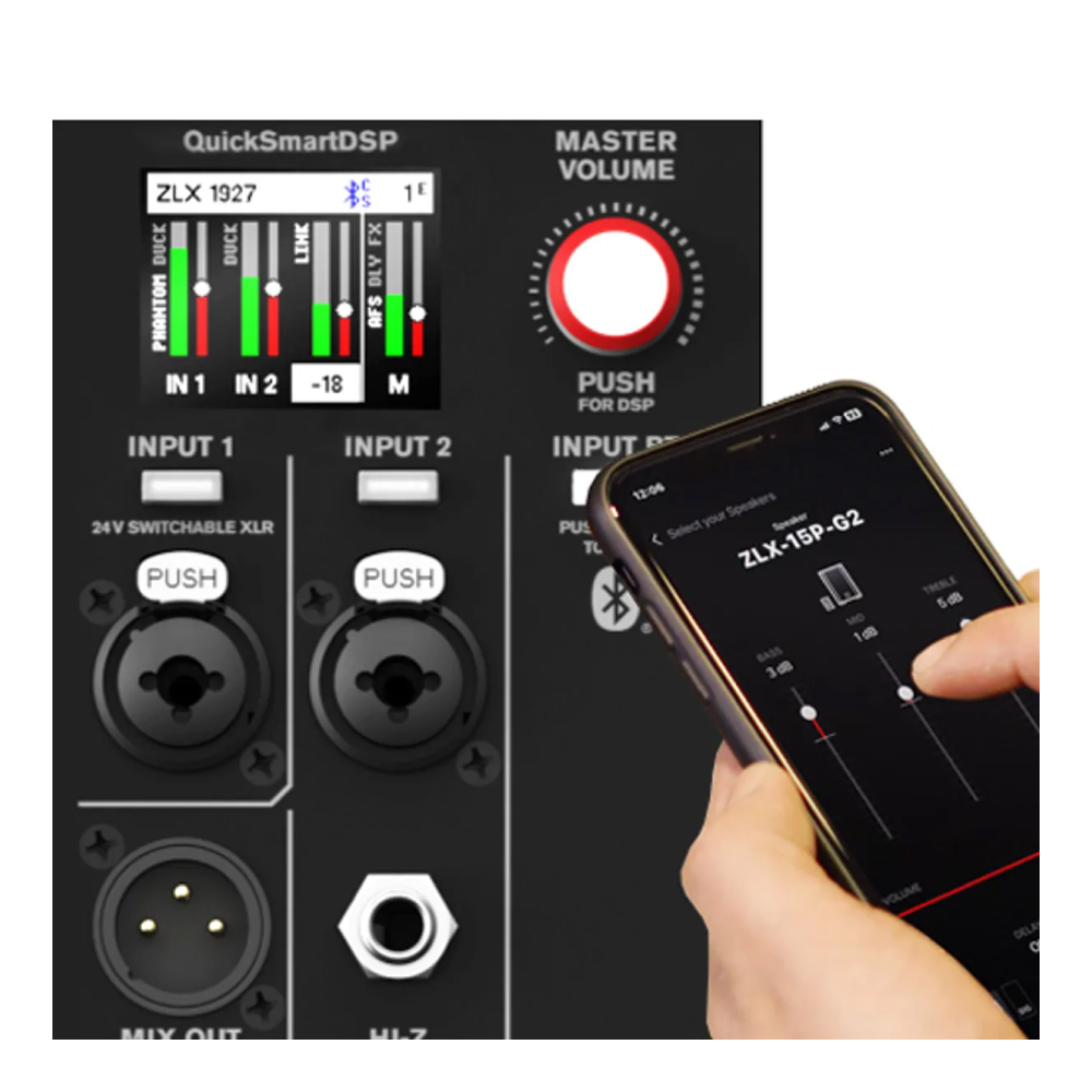 PARLANTE ACTIVO PROFESIONAL ELECTRO-VOICE ZLX-15P-G2 DE 1000W - 5