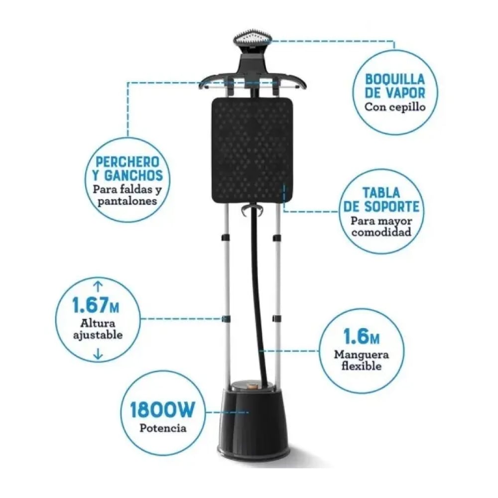 VAPORIZADOR DE PRENDAS OSTER GCSTGS7050-053 CON TABLA DE SOPORTE - 3