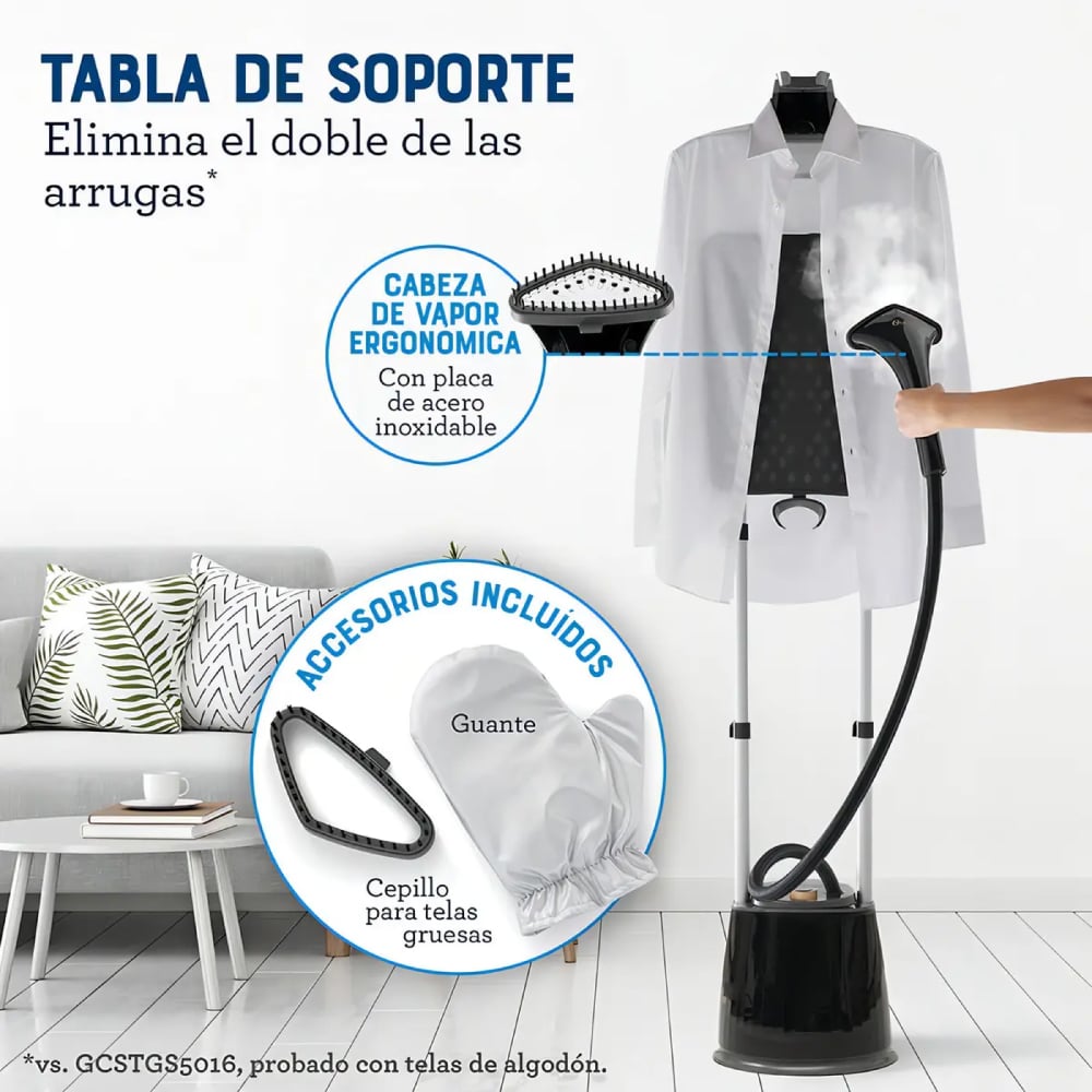 VAPORIZADOR DE PRENDAS OSTER GCSTGS7050-053 CON TABLA DE SOPORTE - 6