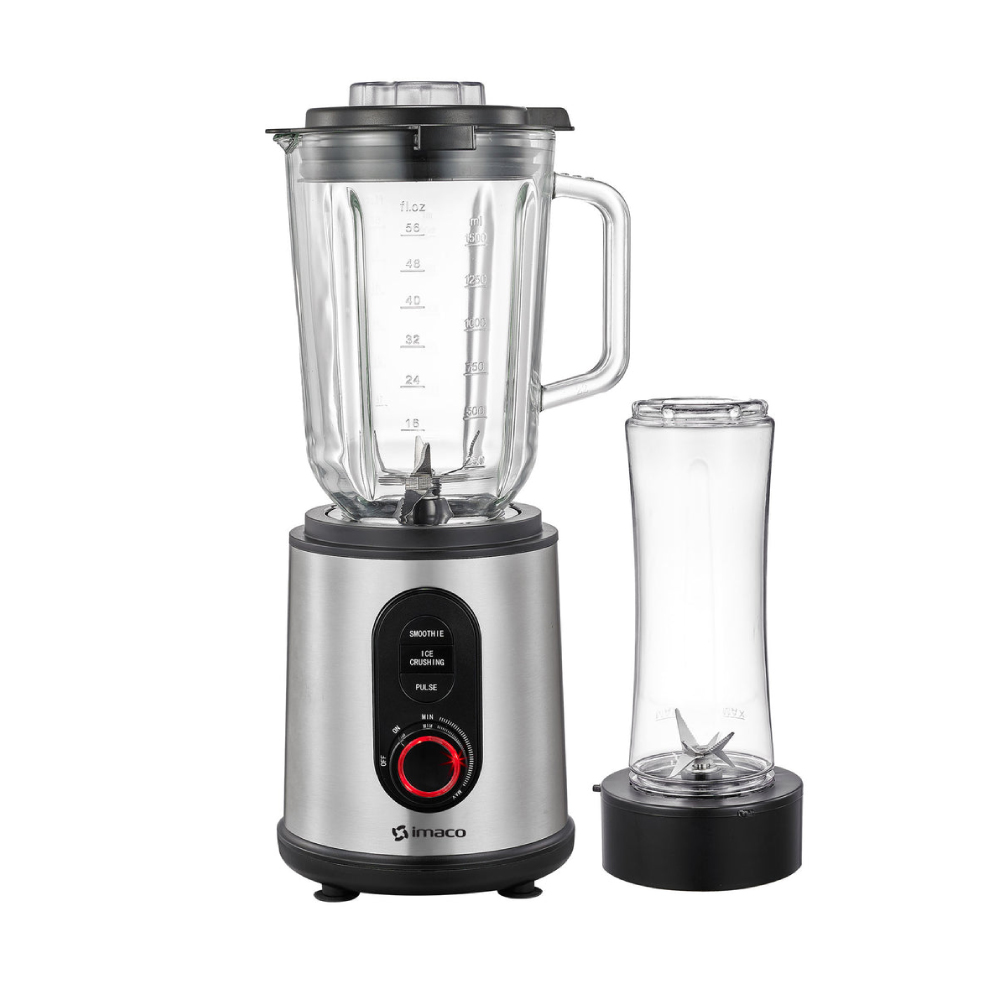 LICUADORA ACERO IMACO BLS1260 1.5 LITROS 1200W V/V + VASO TO GO - 2