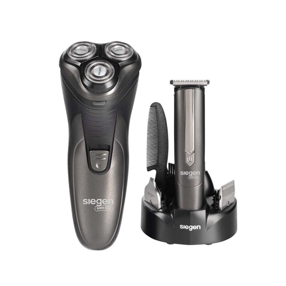 SET AFEITADORA Y CORTAPELO SIEGEN SG-8440C01 MULTISTYLER 4 EN 1 - 1