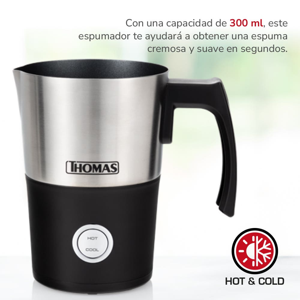 ESPUMADOR DE LECHE THOMAS TH-4110I 300ML 4 EN 1 - 6
