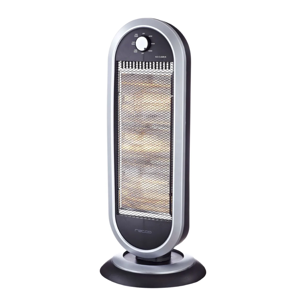 CALEFACTOR HALÓGENO RECCO 1200W 5M2 FH-HH-03G - 2