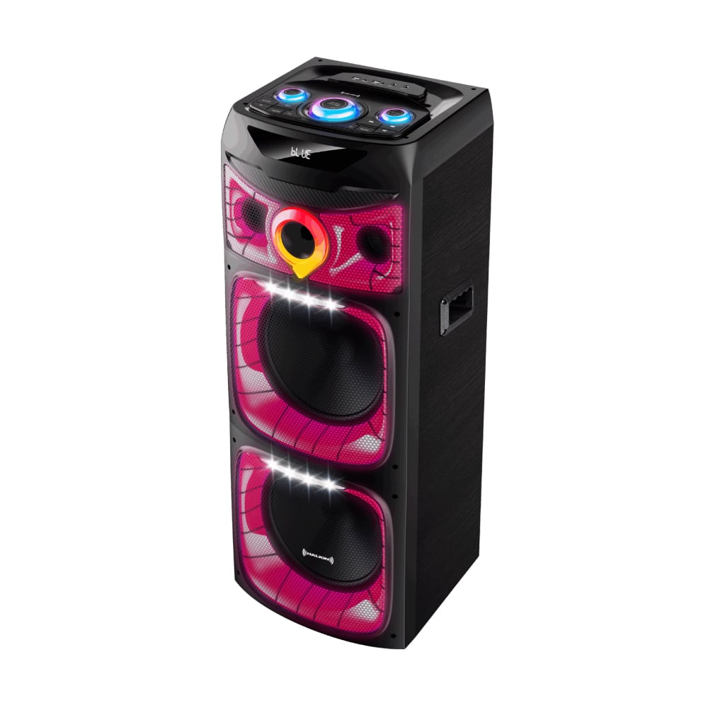 TORRE DE SONIDO HALION HA-1244 CON 02 BOCINAS DE 2*12' KARAOKE RGB - 3