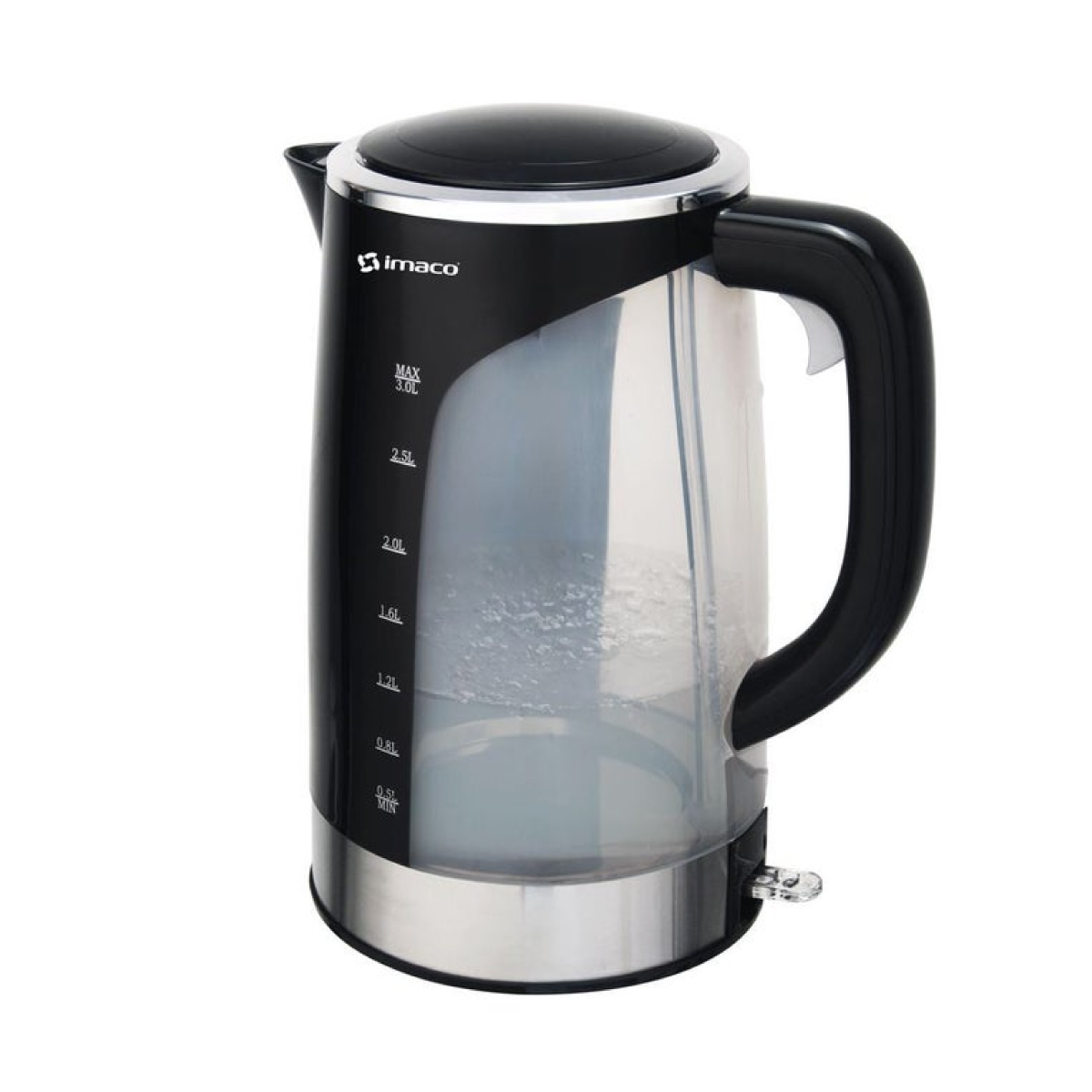 HERVIDOR PLÁSTICO IMACO KE-3000 3.0LTS NEGRO - 2
