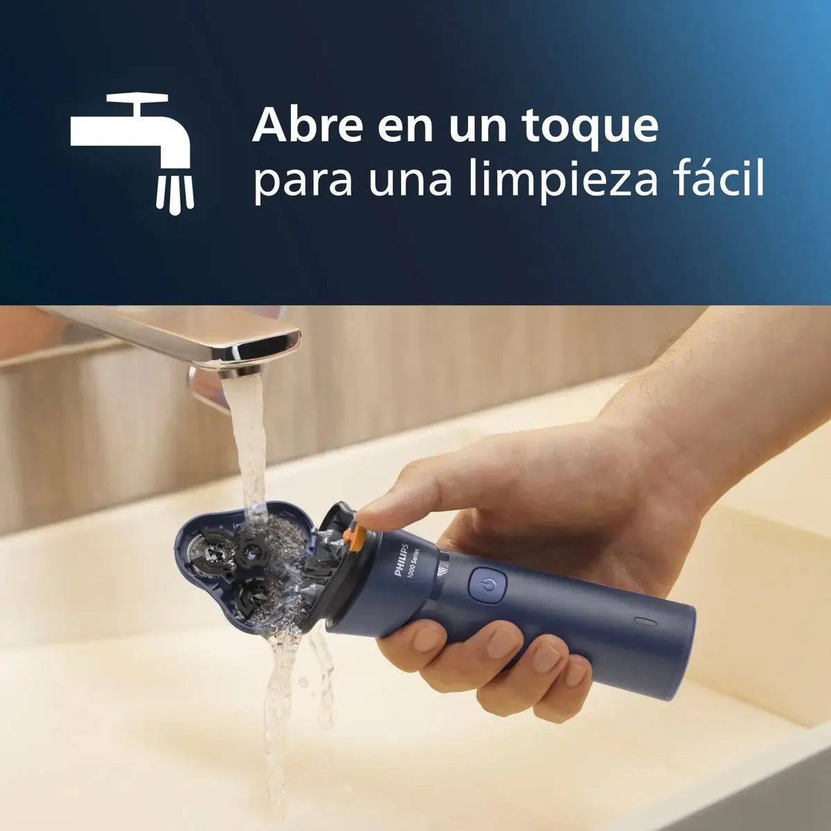 AFEITADORA ELÉCTRICA SHAVER PHILIPS S1881-00 USO EN SECO Y HÚMEDO - 8