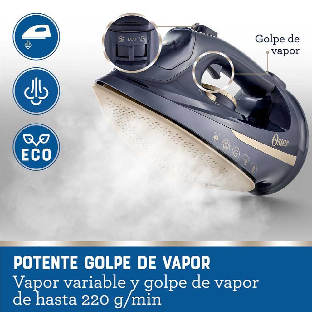 PLANCHA DE VAPOR INALÁMBRICA OSTER GCSTCC5000 2 EN 1 SUELA DE CERÁMICA - 5