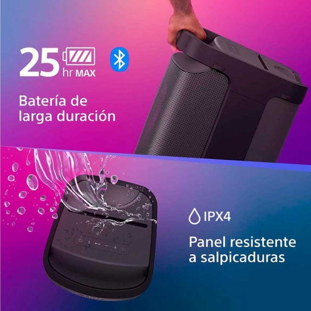 PARLANTE BLUETOOTH SONY SRS-XP700 CON MEGA BASS Y KARAOKE - 6