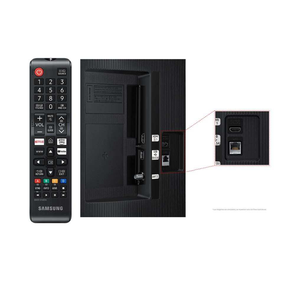 TELEVISOR SAMSUNG UN40F6000FGXPE 40 FHD SMART TV - 6