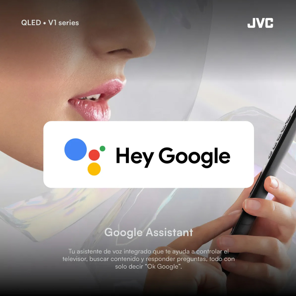 TELEVISOR SMART TV JVC LT-32KM1584 32 QLED HD GOOGLE TV - 5