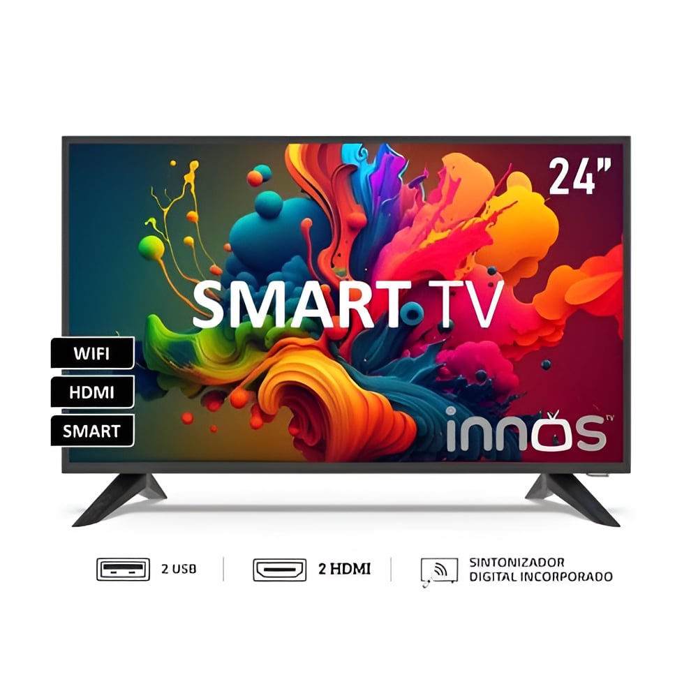 TELEVISOR SMART TV INNOS 24 HD S2402KU CON ANDROID TV - 1