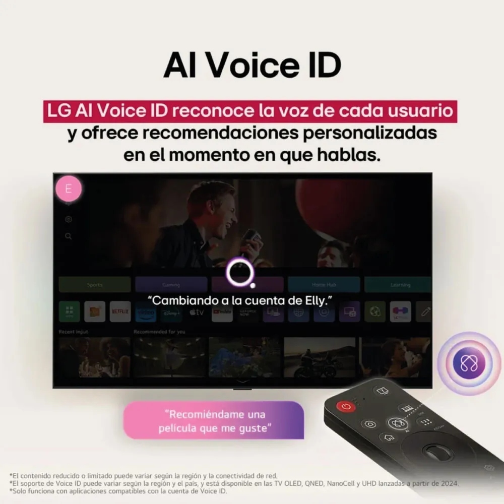 TELEVISOR LG 55QNED73ASA 55 QNED 4K THINQ AI SMART TV 2026 - 6