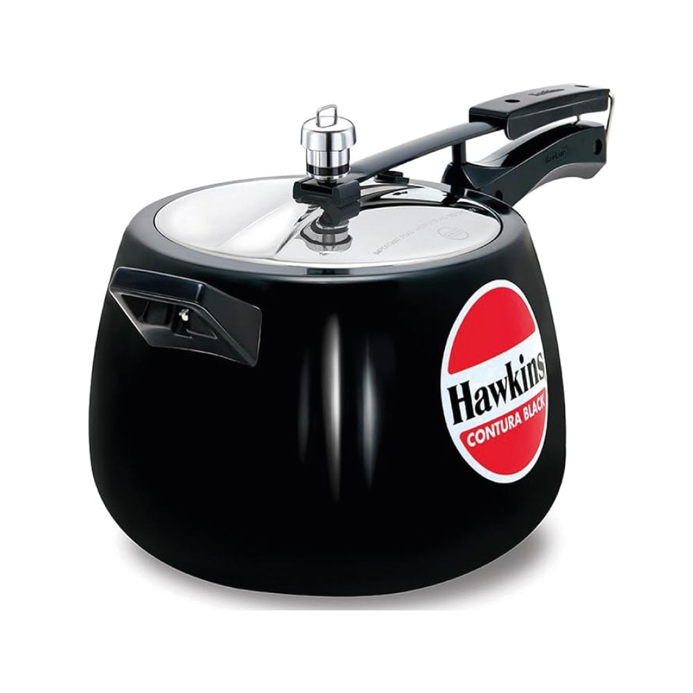 OLLA DE PRESIÓN HAWKINS HANDI CONTURA CB30 3 LITROS NEGRA - 1