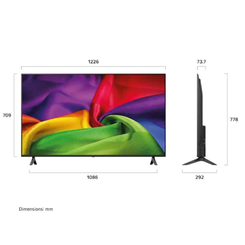 TELEVISOR LG 50NU800BPSC 50' PULG NANO 4K UHD AI SMART TV 2026 - 2