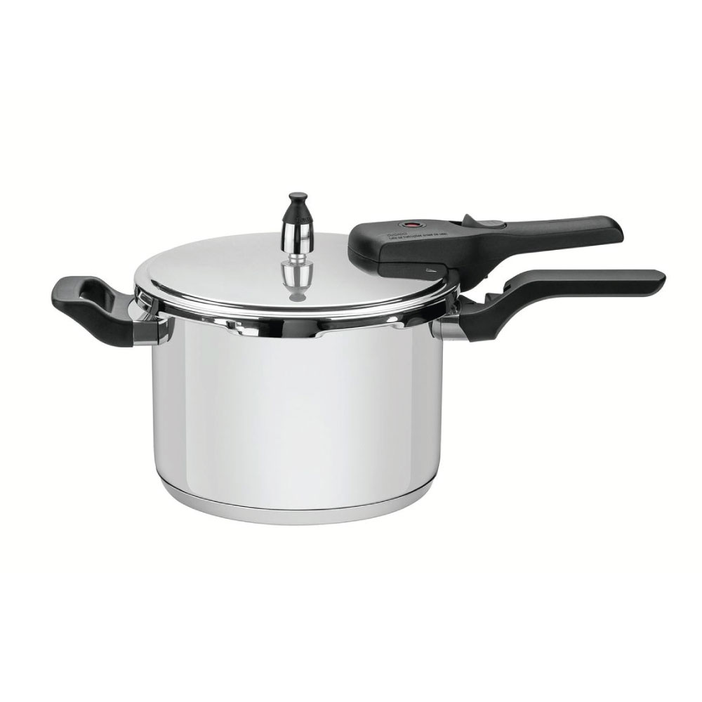 OLLA PRESIÓN TRAMONTINA BRAVA 22 CM 6 L - 3