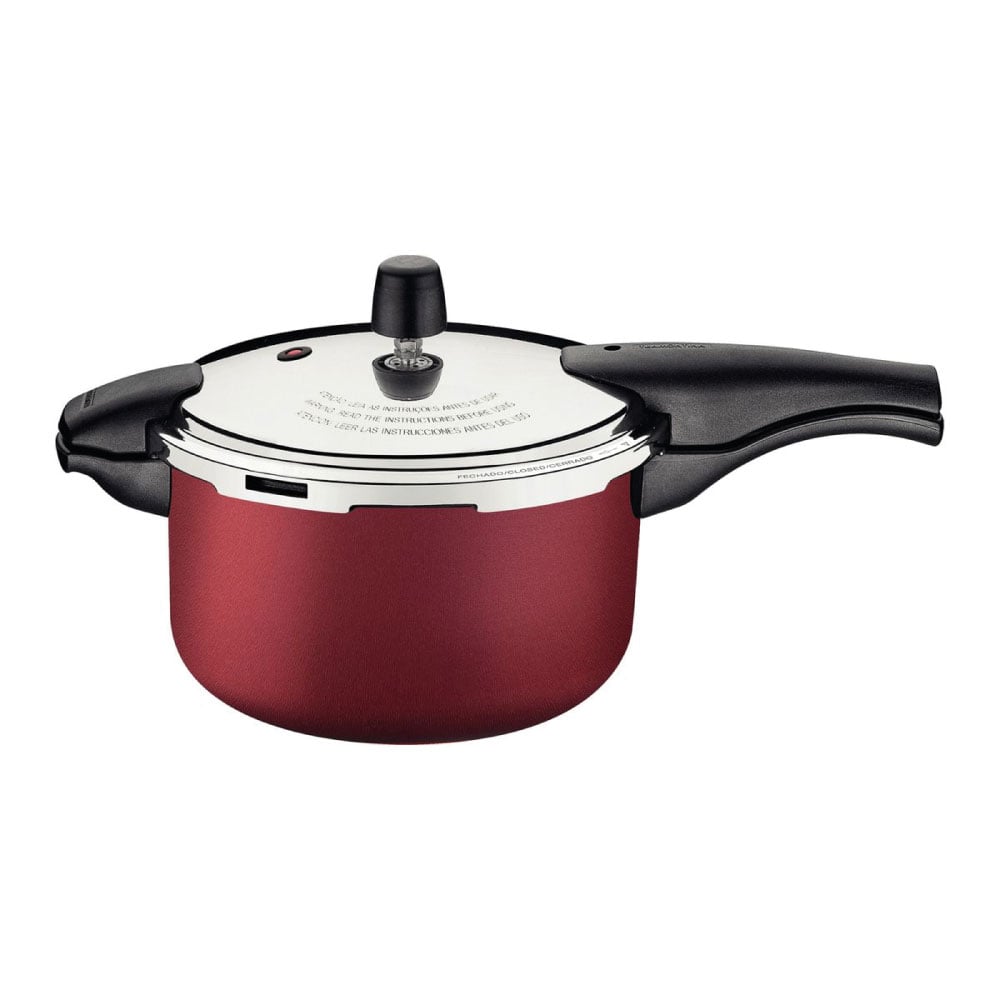 OLLA DE PRESIÓN TRAMONTINA VANCOUVER 24 CM 6 L ROJO - 1