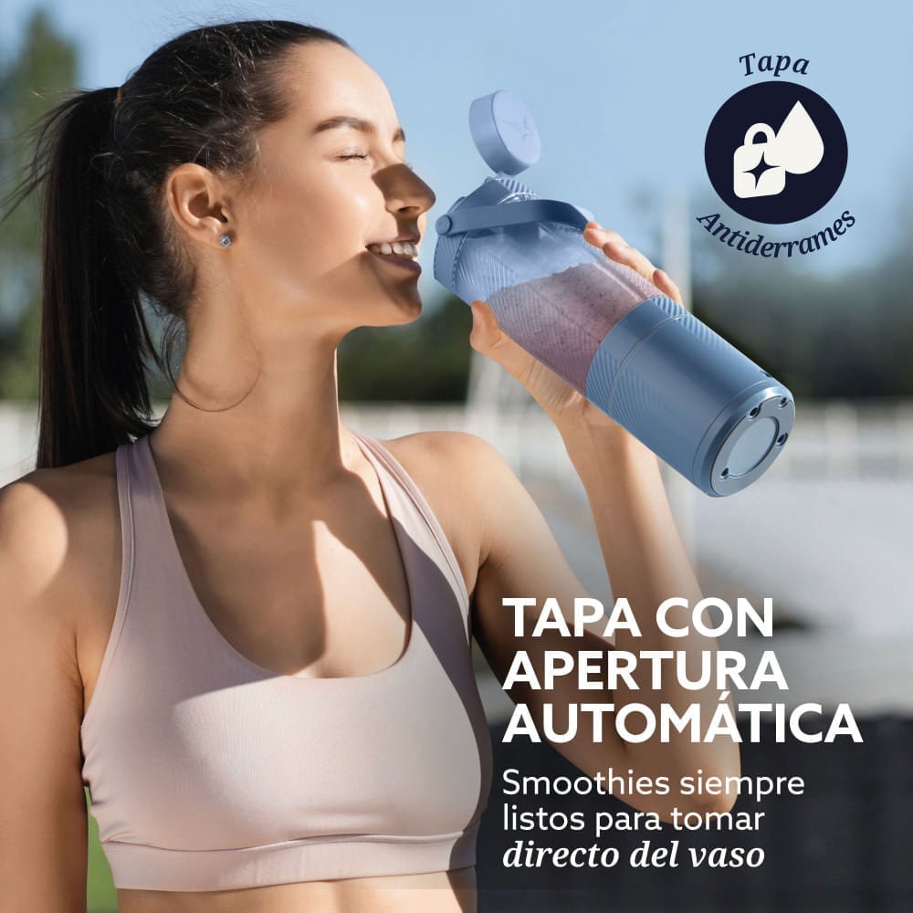 LICUADORA PORTÁTIL OSTER BLSTGFP-MH20-000 GO MAX 590ML RECARGABLE USB-C - 6
