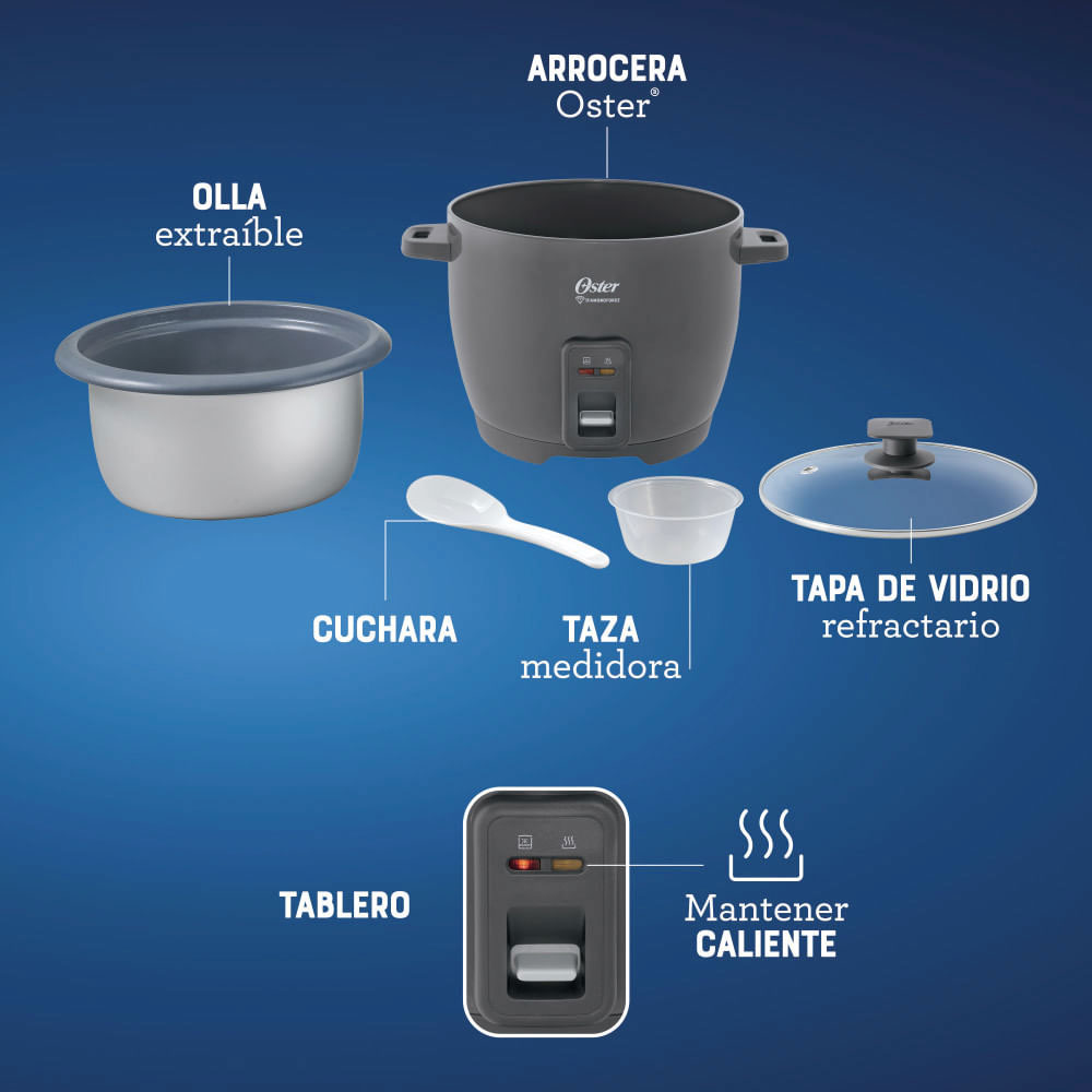 OLLA ARROCERA OSTER CKSTRCB10DFSKE-053 1.8LTS 10TZS - 7