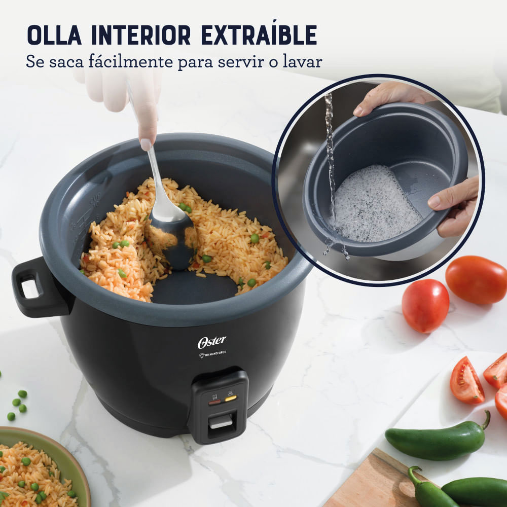 OLLA ARROCERA OSTER CKSTRCB10DFBLK-053 1.8LTS 10TZS - 8