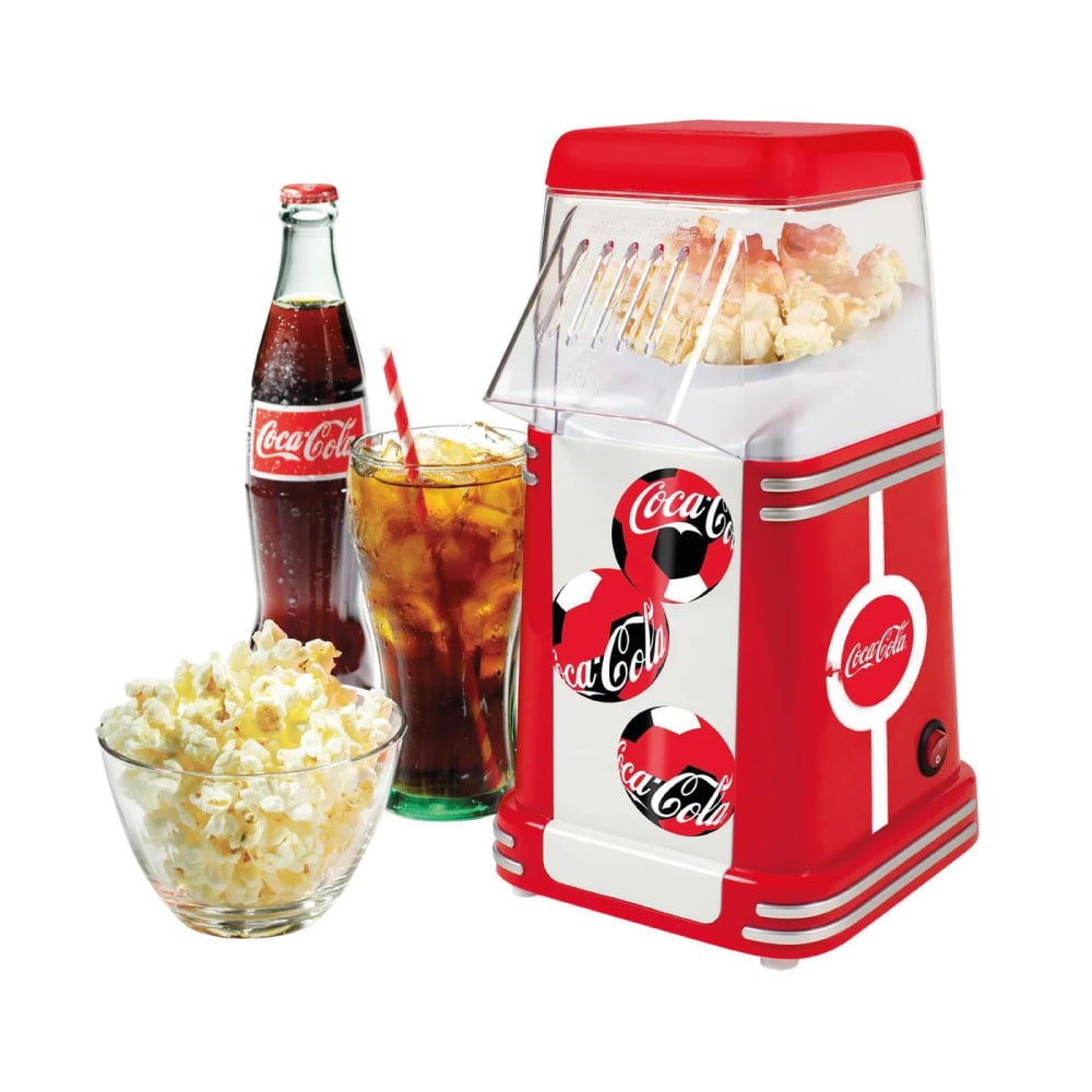MÁQUINA DE POP CORN CANCHITA NOSTALGIA CKRHP310WCCR ROJO-BLANCO - 3
