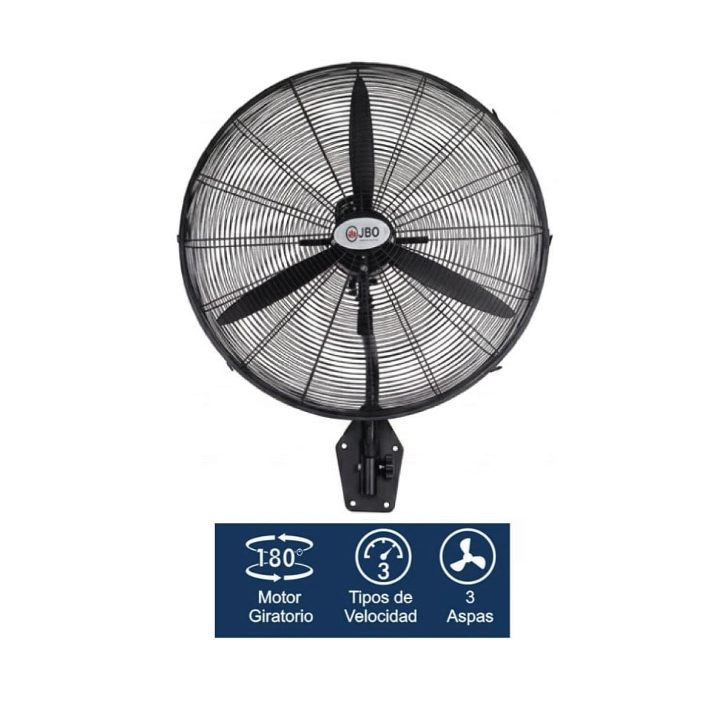 VENTILADOR INDUSTRIAL DE PARED JBO JB-2401P DE 24 PULG. 150W - 2