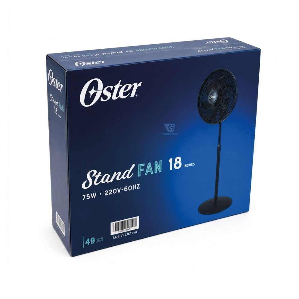 VENTILADOR PEDESTAL OSTER EOSVELIST1631 18 PULG. 75 WATTS - 4